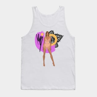 Fashion Illustration Tank Top